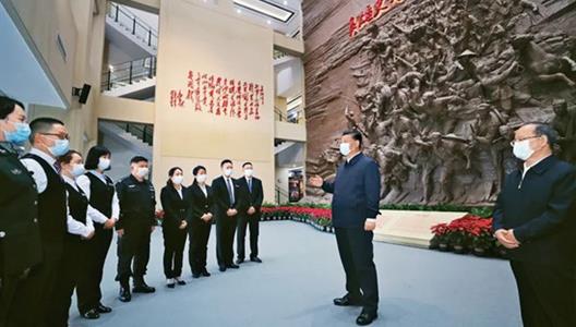 习近平：把红色基因传承下去，确保红色江山后继有人、代代相传